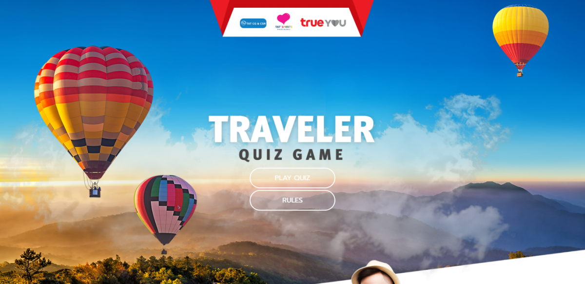 กิจกรรม Traveler Quiz Game 01