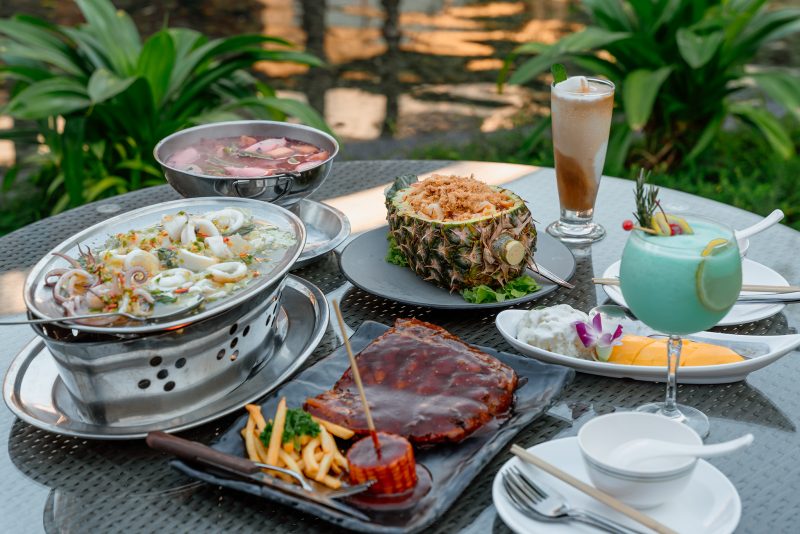 Nathong terrace bar restaurant signature dishes