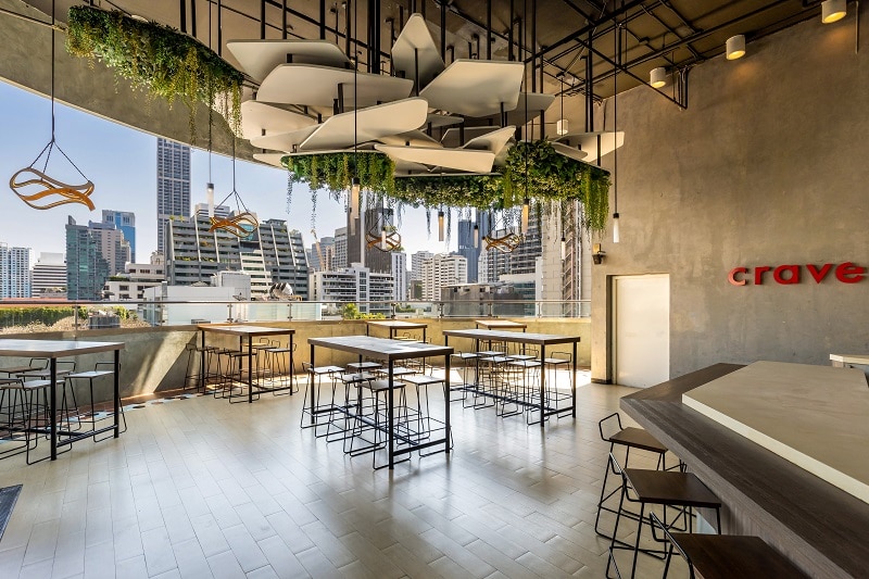 Aloft Bangkok reopens its outdoor dining venue: brews & ‘ques…