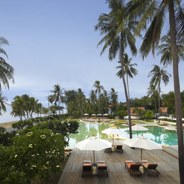 Wyndham Hua Hin Pranburi Resort Villas pool and deck