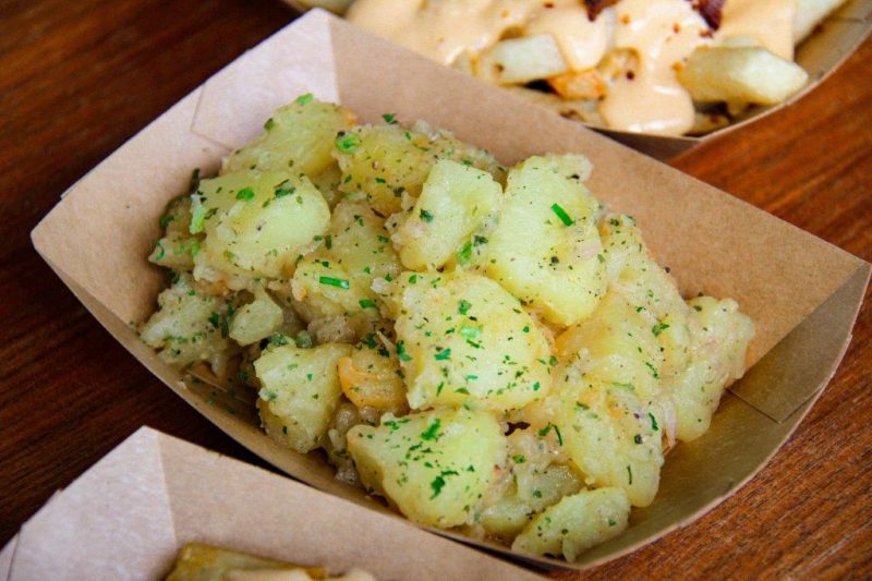 Side Bavarian potato salad