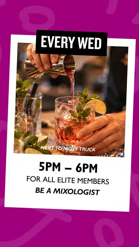 Moxy Bangkok Ratchaprasong Turns Up the Play This September with Rooftop Flavours, Daily Beats and Last-Chance Bonus Points 5 L Lobby Activation at Moxy Bangkok WED